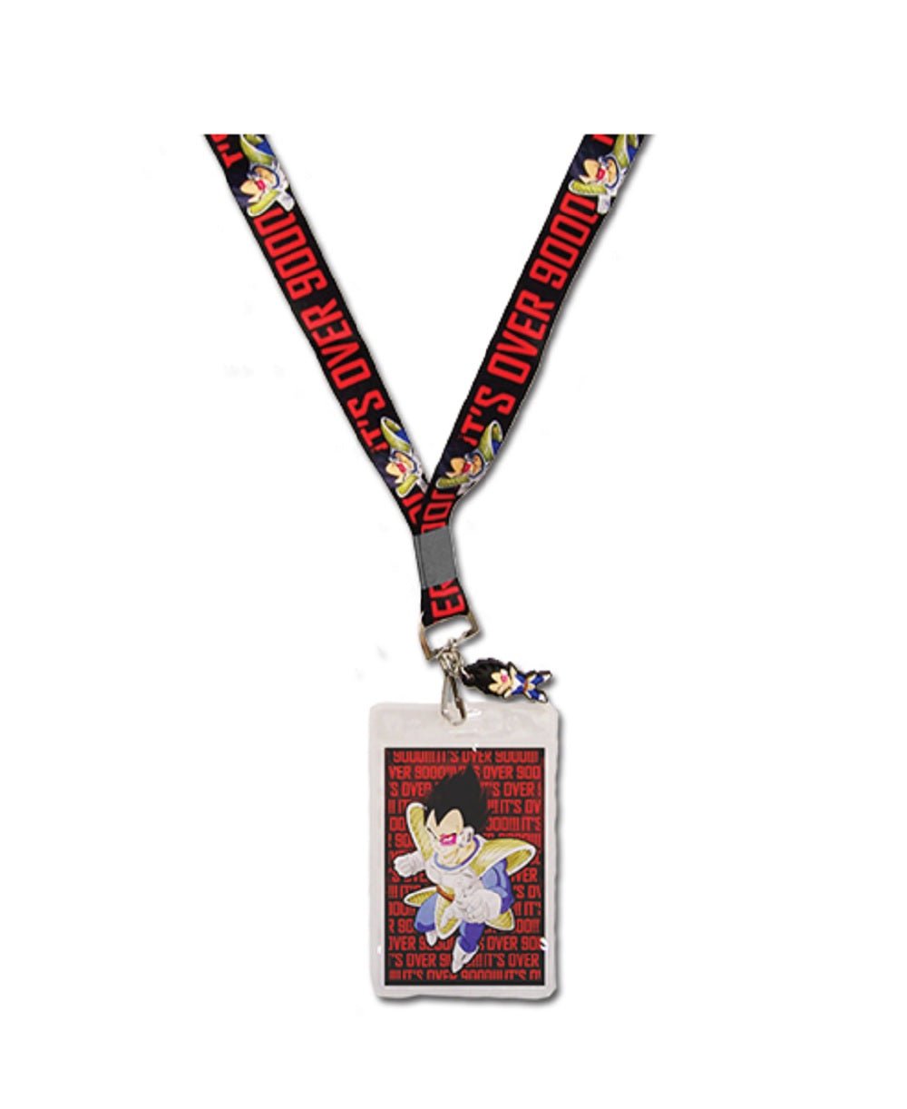 Dragon Ball Z Vegeta It's Over 9000 Anime Lanyard Neck Strap ID Holder - Fundom