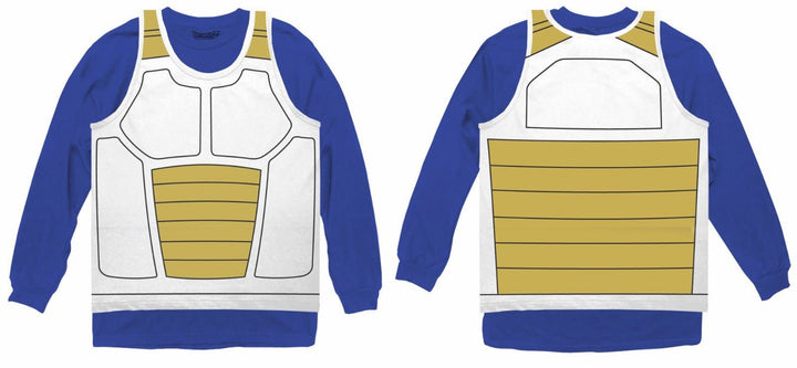 Dragon Ball Z Vegeta Saiyan Armor Costume Cosplay Shirt - Fundom
