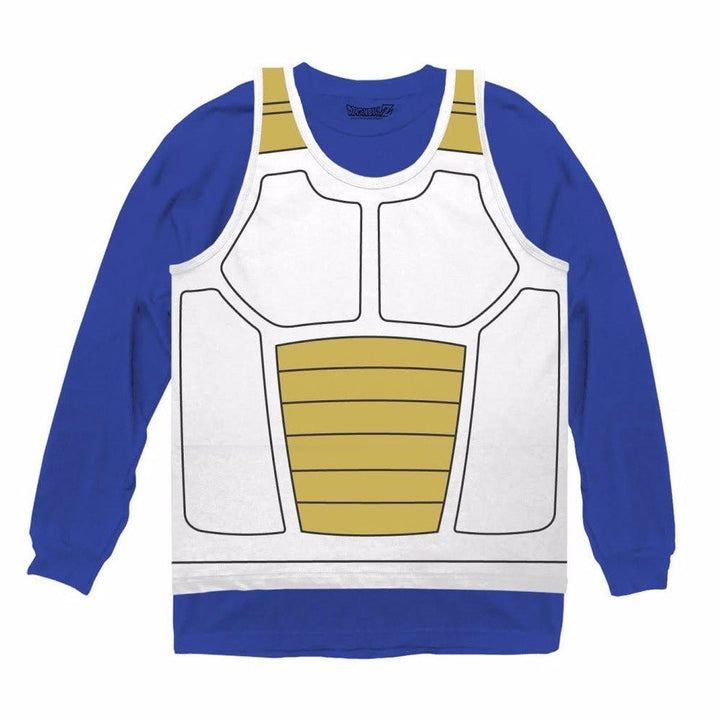 Dragon Ball Z Vegeta Saiyan Armor Costume Cosplay Shirt - Fundom