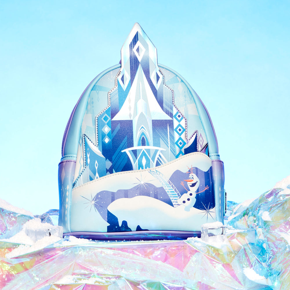 Loungefly Disney Frozen Queen Elsa Castle Mini Backpack