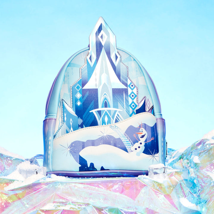 Loungefly Disney Frozen Princess Castle Womens Mini Backpack Purse