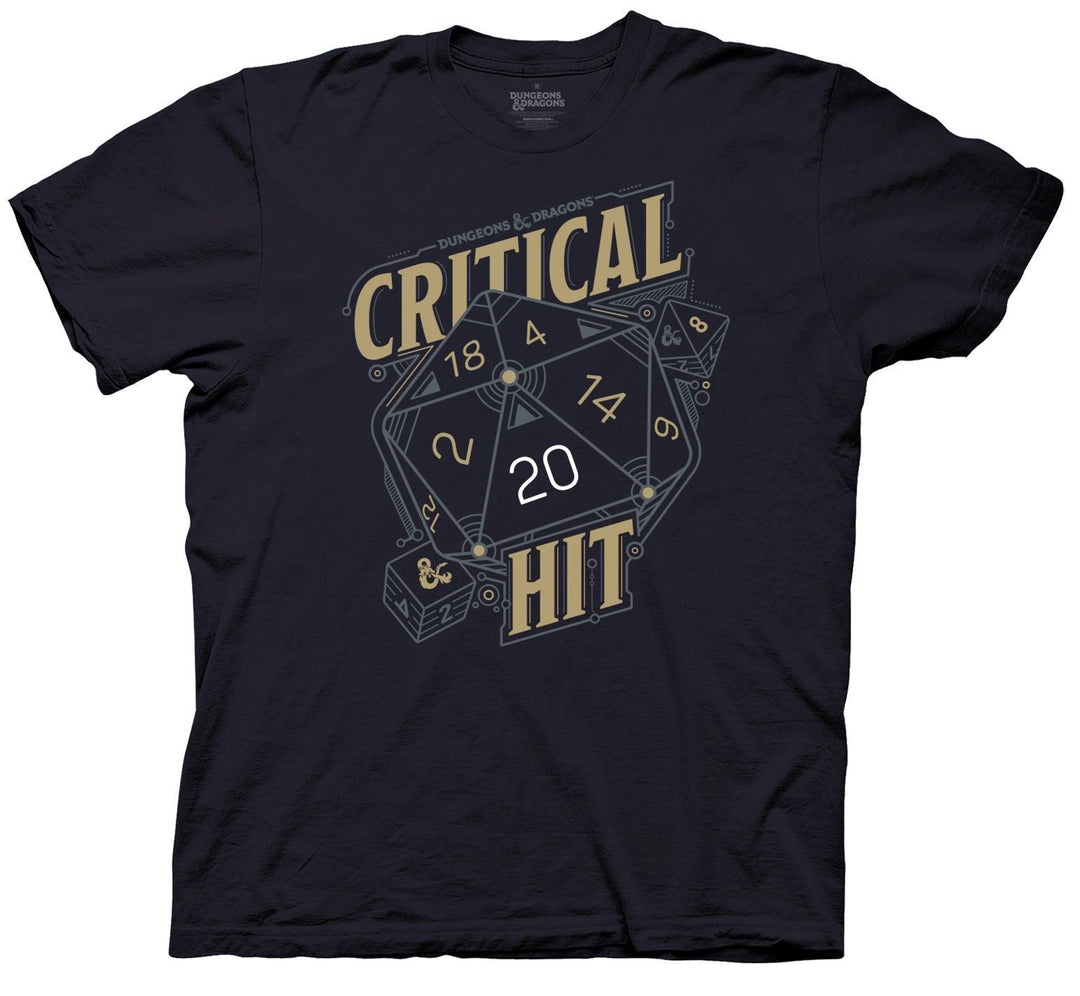 Dungeons & Dragons Critical Hit Officially Licensed Adult T-Shirt - Fundom