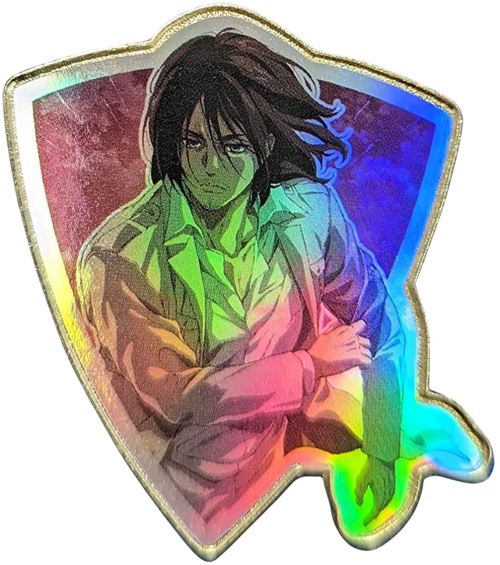 Eren Jaeger - Foil Shield Series - Attack on Titan Pin Zen Monkey Studios - Fundom