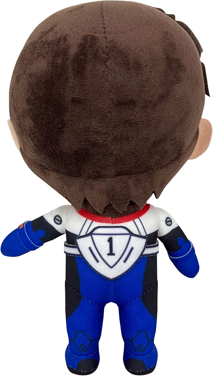 Evangelion 3.0+1.0 Thrice Upon a Time Shinji Ikari Plugsuit Plush 8" Great Eastern - Fundom