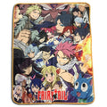 Fairy Tail Big Group Anime Sublimation Throw Blanket - Fundom