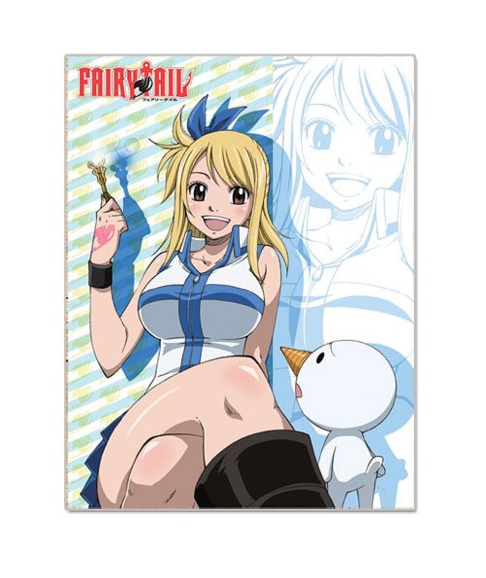 Fairy Tail - Lucy Anime Throw Blanket 58in. By 27in. - Fundom
