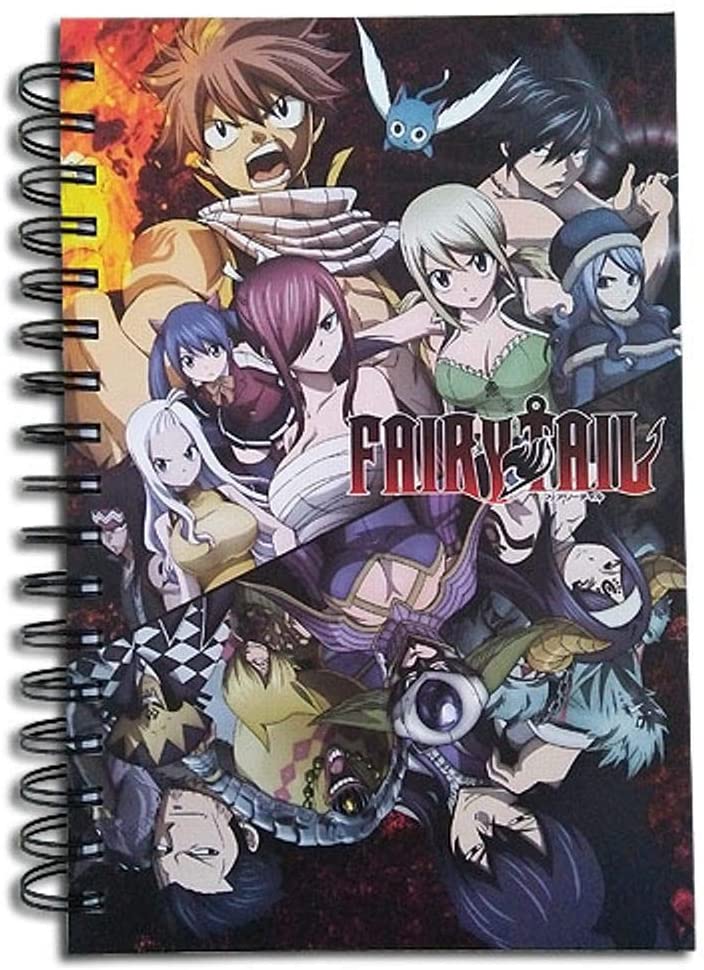 Fairy Tail S7 - Group Anime Hardcover Spiral Notebook - Fundom