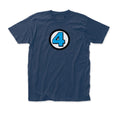 Fantastic Four - 4 Logo Marvel Adult T Shirt - Fundom