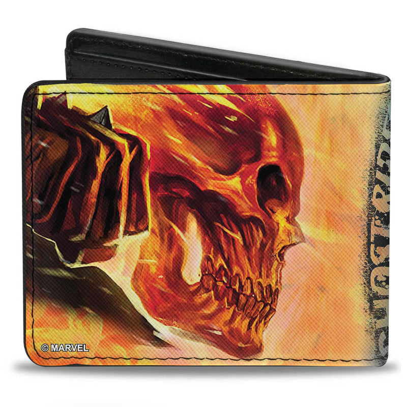 Ghost Rider Johnny blaze Vs Danny Ketch Marvel Comics Bi-fold Wallet