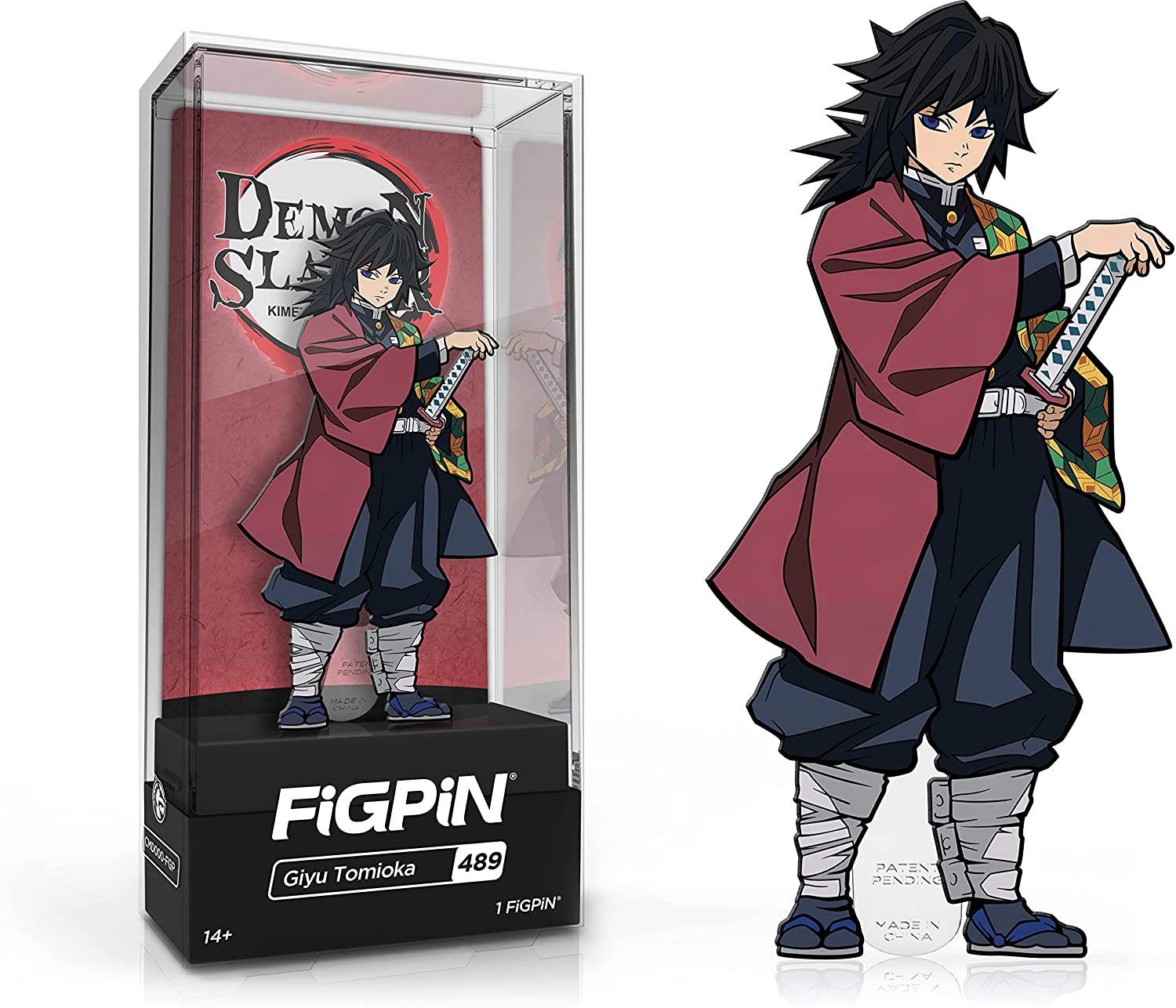 FIGPIN Demon Slayer Giyu Tomioka 489 Enaml Pin - Fundom