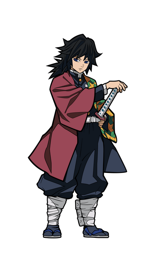 FiGPiN: Demon Slayer - Giyu Tomioka 489 (First Edition) Enamel Collector Pin - Fundom