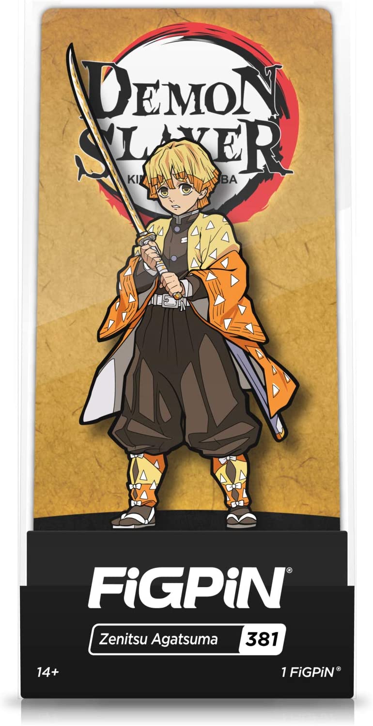 FiGPiN Demon Slayer - Zenitsu Agatsuma Enamel Pin - Fundom