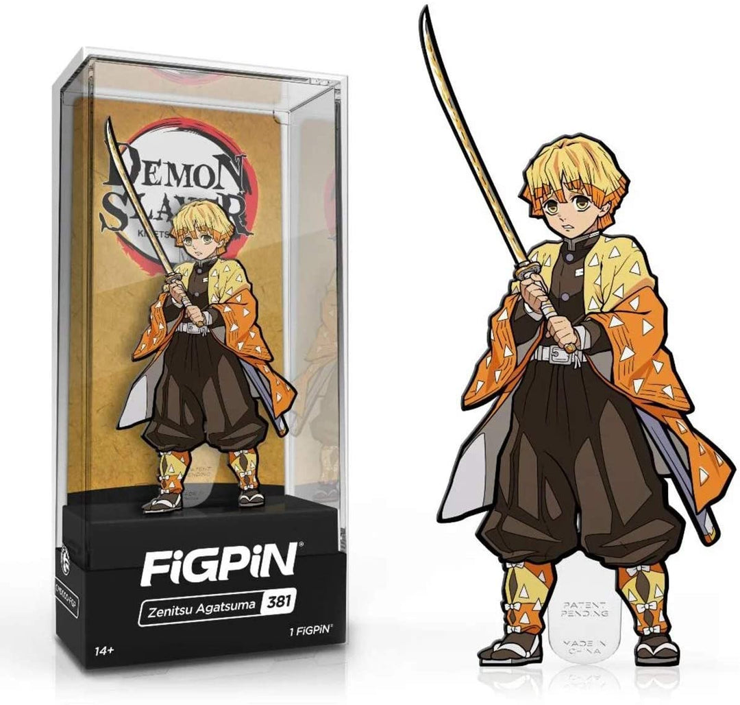 FiGPiN Demon Slayer - Zenitsu Agatsuma Enamel Pin - Fundom
