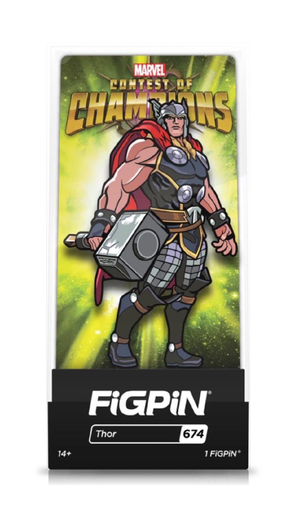FIGPIN Marvel Contest Of Champions Thor 674 Enaml Pin - Fundom