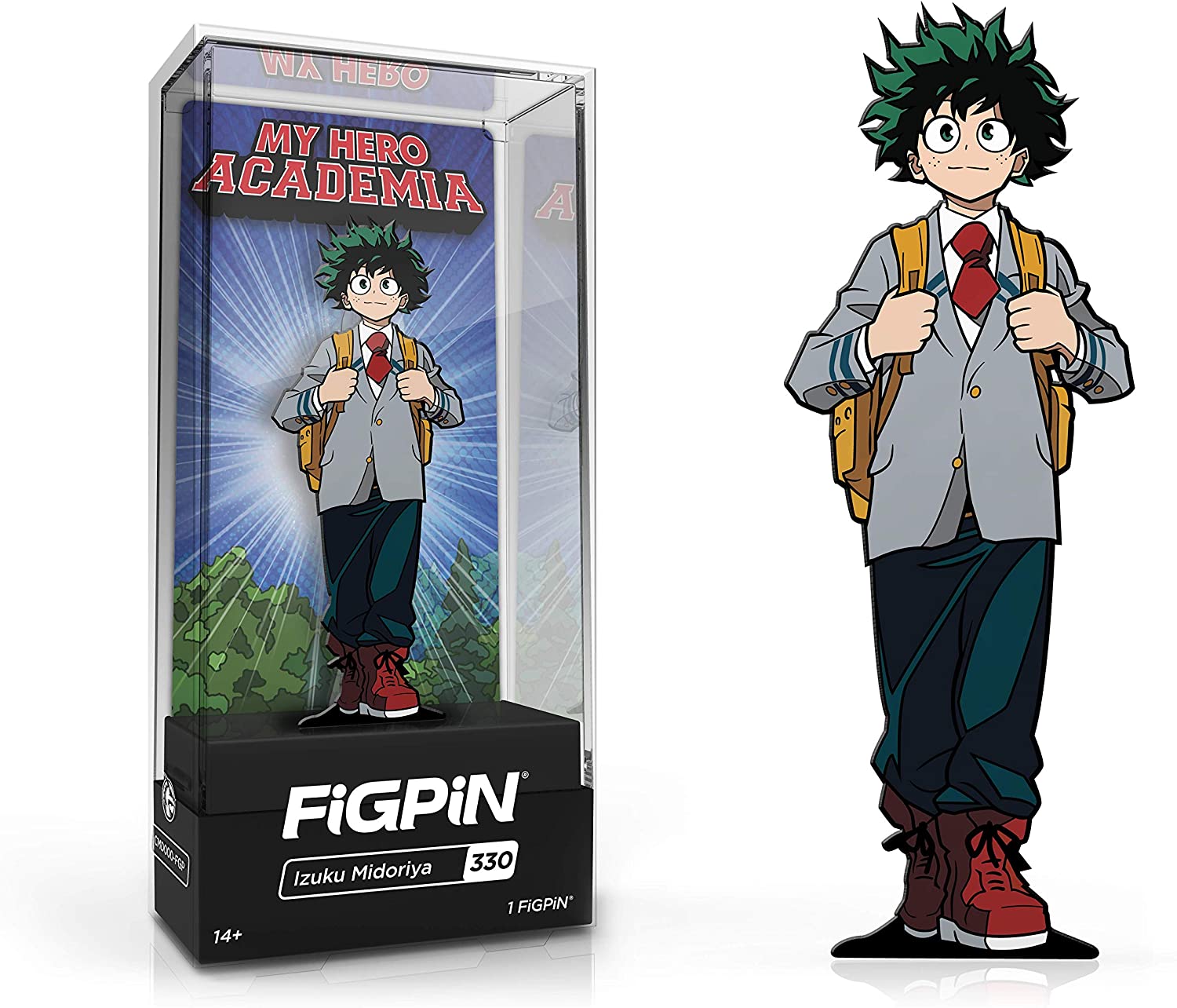 FiGPiN My Hero Academia Izuku Midoriya School Outfit Enamel Pin 330 - Fundom