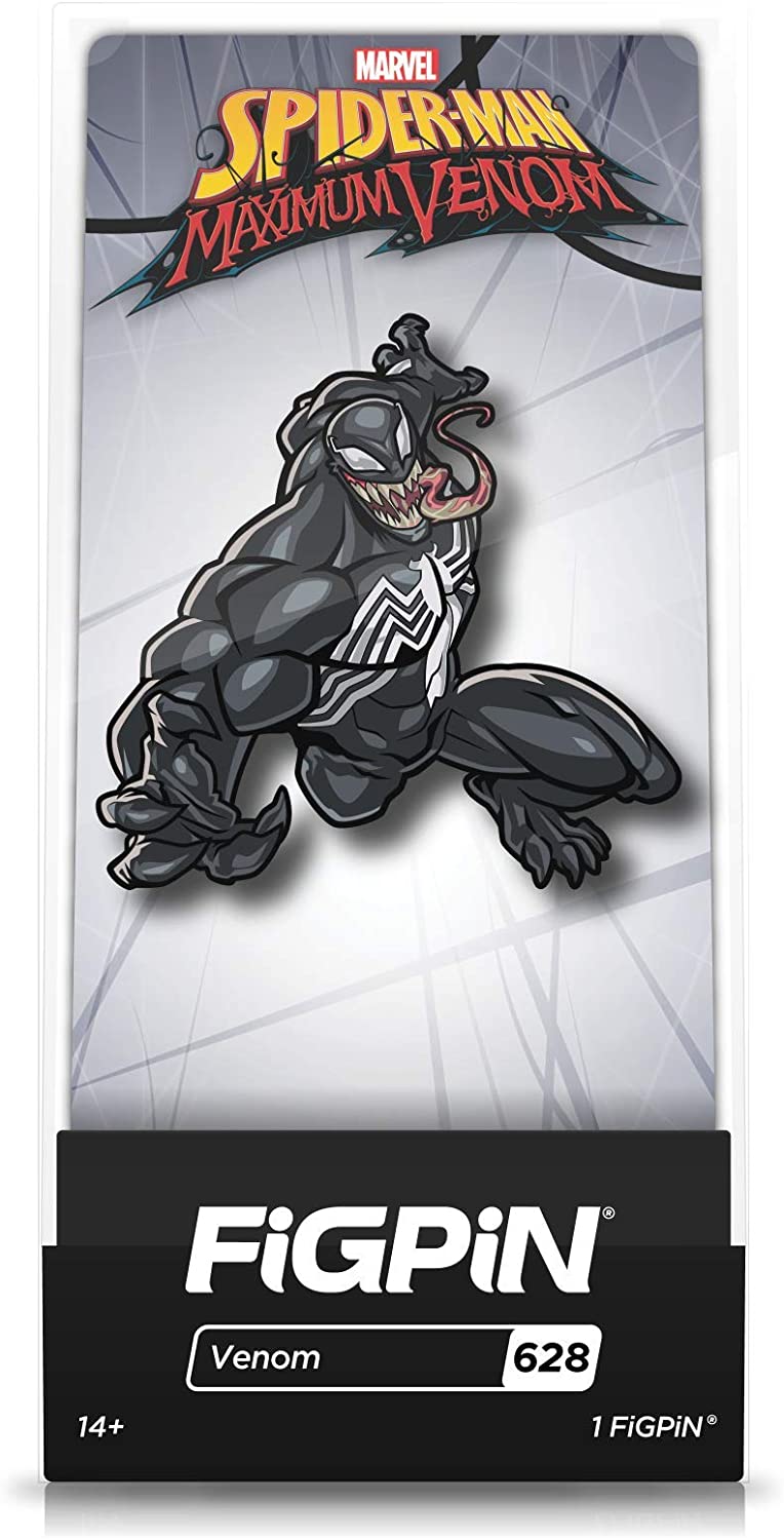 FiGPiN Spider - Man: Maximum Venom - Venom (628) Enamel Pin - Fundom