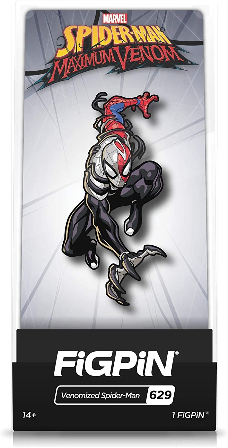 FiGPiN Spider - Man: Maximum Venom - Venomized Spider - Man (628) Enamel Pin - Fundom