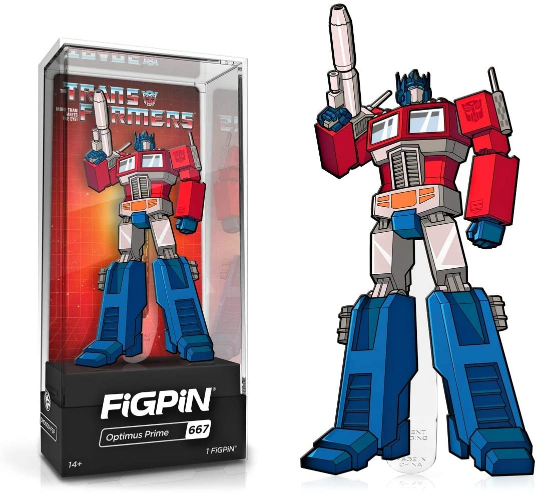FiGPiN Transformers : Optimus Prime 667 Enamel Pin - Fundom
