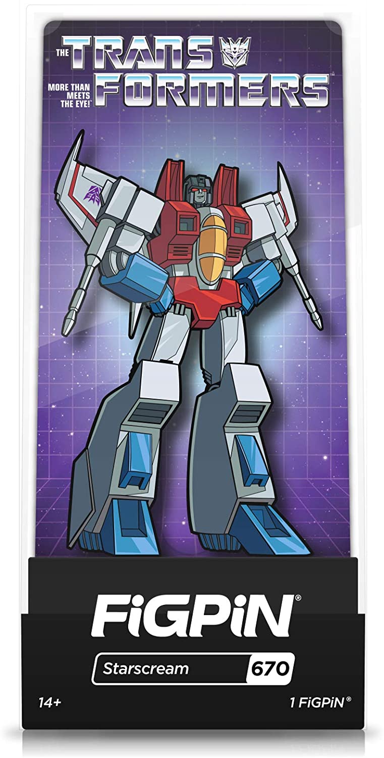 FIGPIN Transformers Starscream 670 Enaml Pin - Fundom