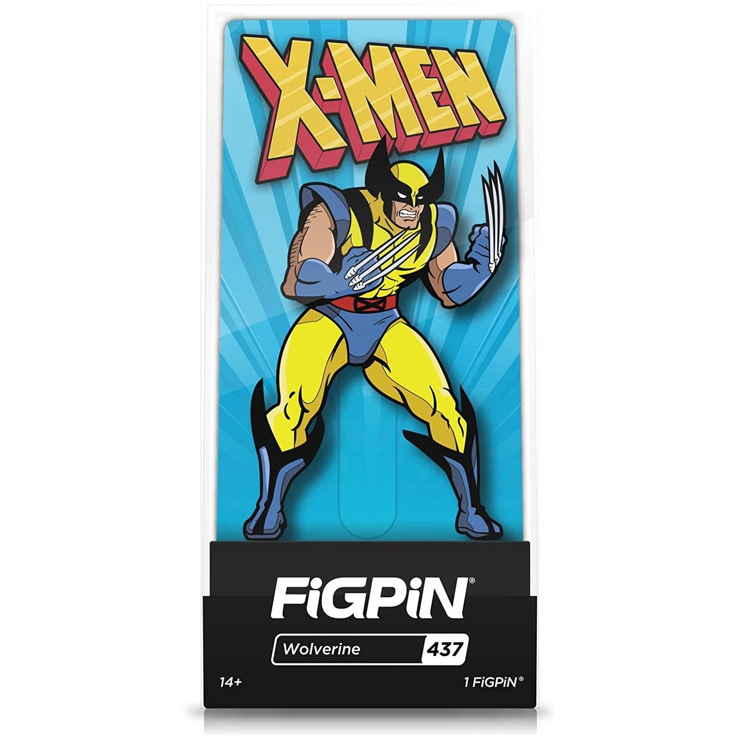 FiGPiN X - Men Animated Series Wolverine (437) Enamel Pin - Fundom