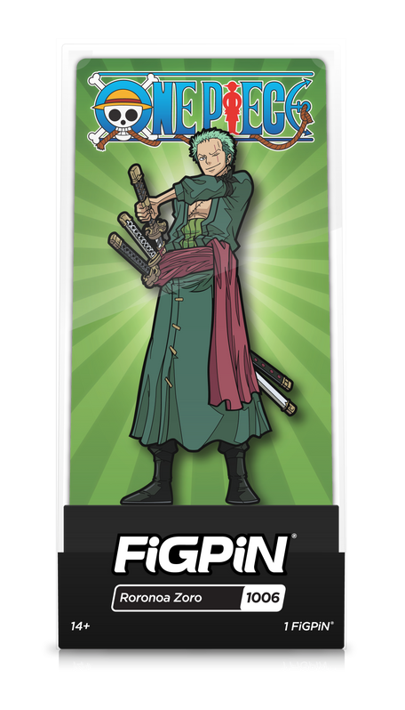 FiGPiN - One Piece - Roronoa Zoro #1006 Enamel Pin
