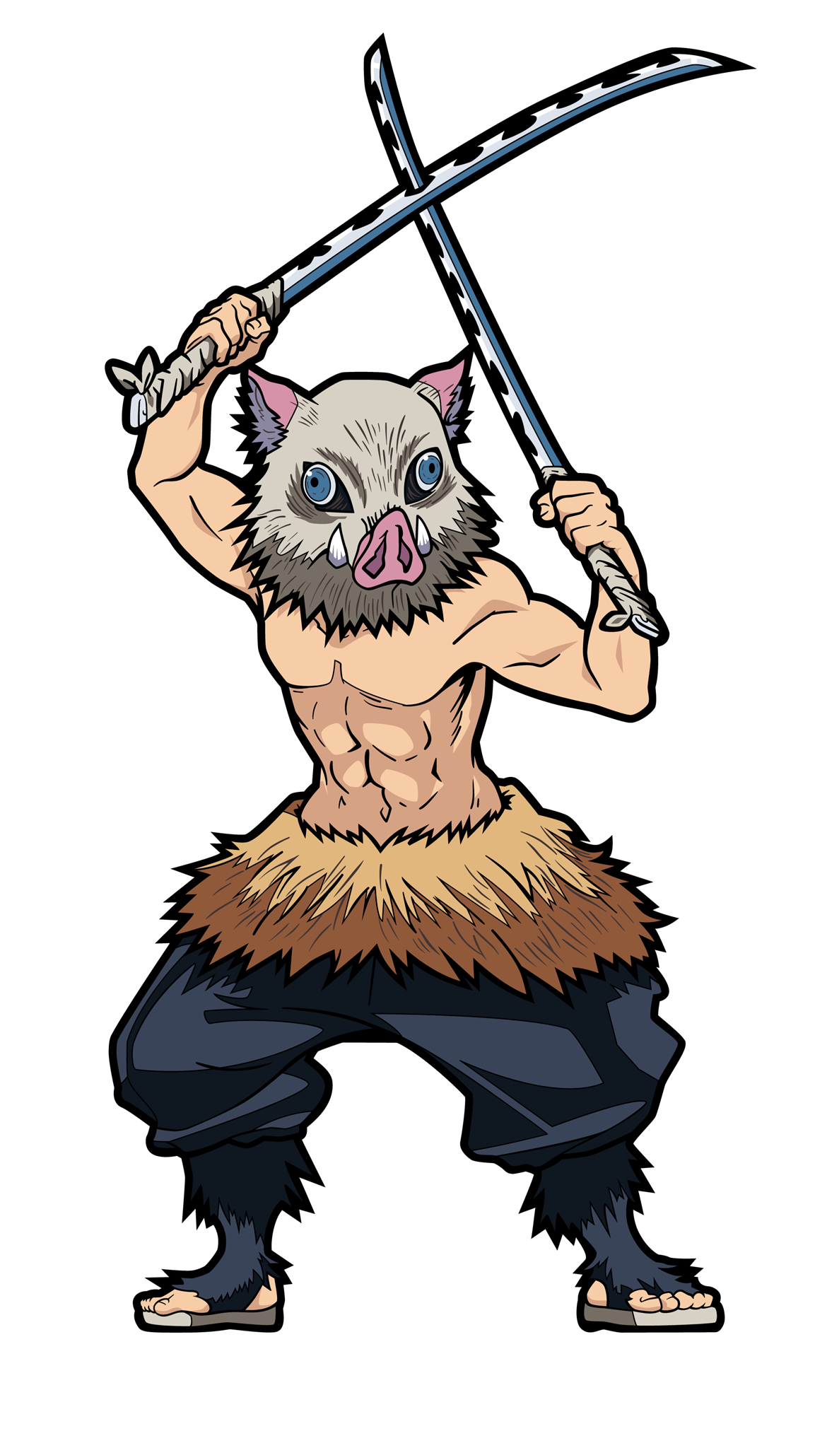 FiGPiN AP Artist Proof Demon Slayer Inosuke Hashibira 380 Collectible Enamel Pin