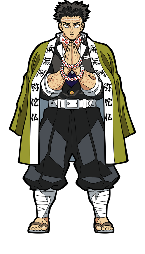 Demon Slayer FiGPiN Gyomei Himejima Collector Case #809