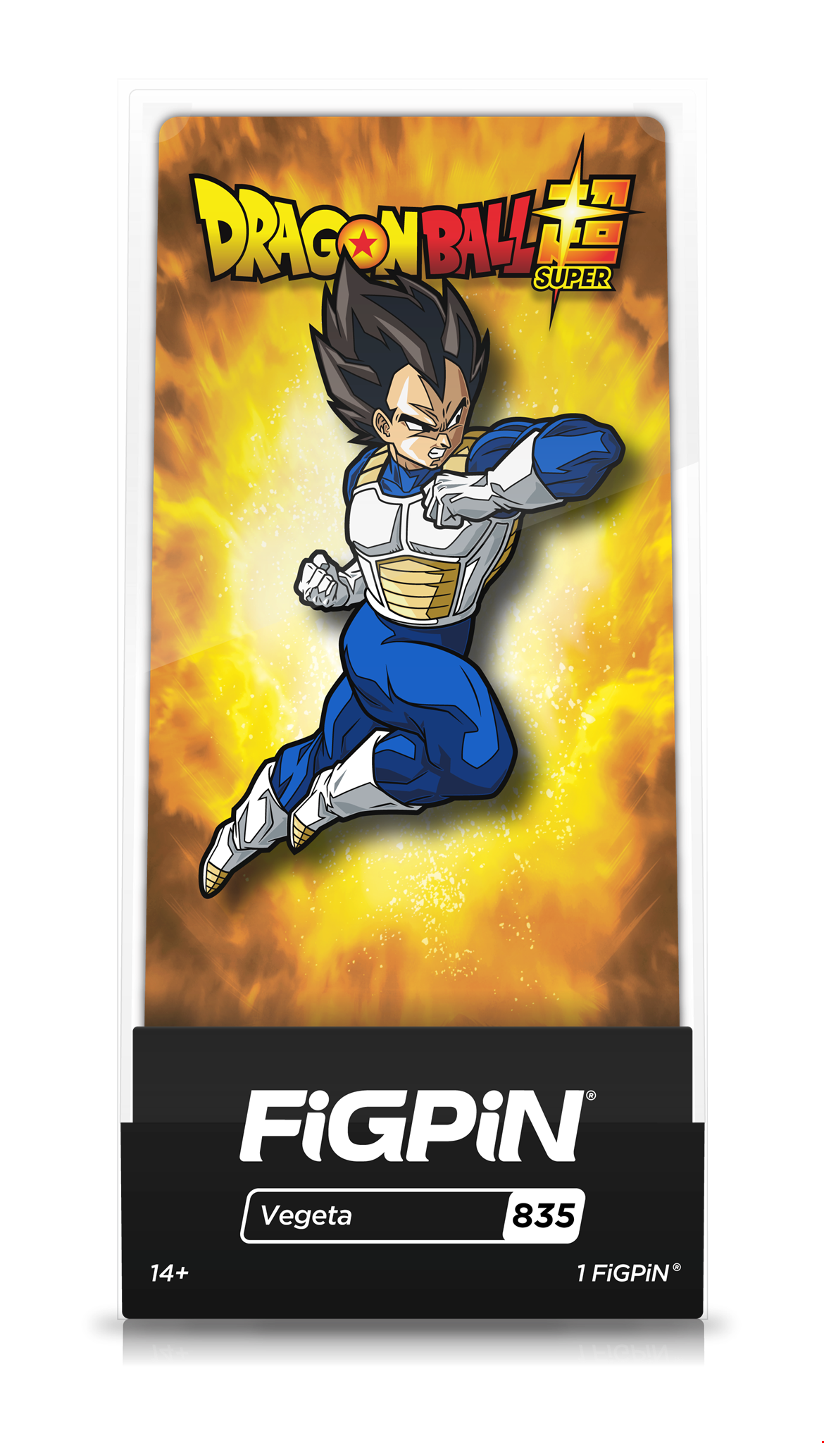 Dragon Ball Super FiGPiN #835 Vegeta Pin