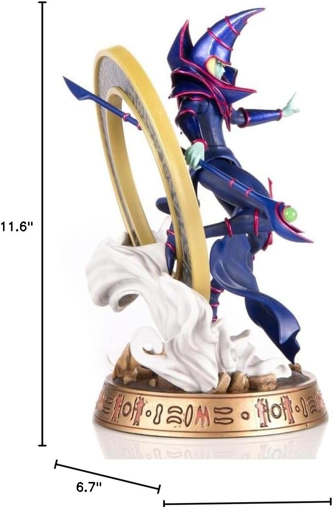 First 4 Figures - Yu - Gi - Oh! - Dark Magician Blue Variant PVC Statue - Fundom