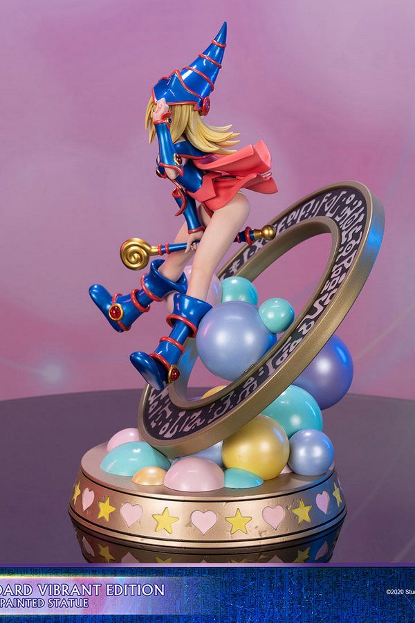 First 4 Figures - Yu - Gi - Oh - Dark Magician Girl PVC Statue Standard Vibrant Edition - Fundom