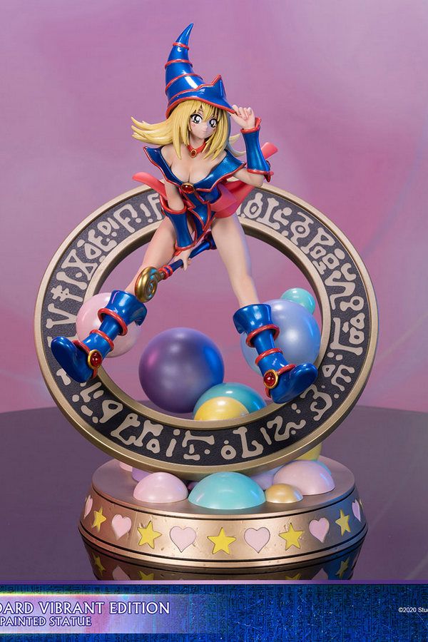 First 4 Figures - Yu - Gi - Oh - Dark Magician Girl PVC Statue Standard Vibrant Edition - Fundom