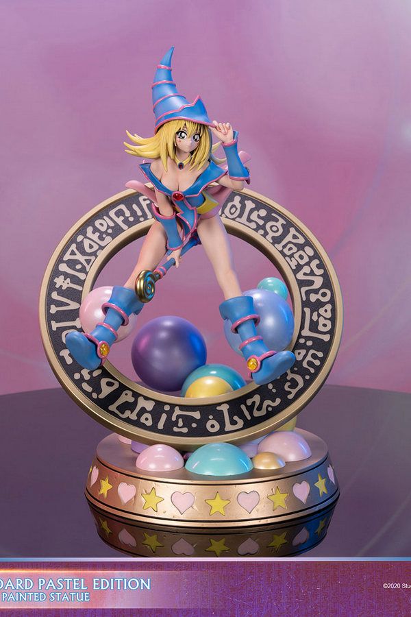 First 4 Figures - Yu - Gi - Oh - Dark Magician Girl PVC Statue Standard Vibrant Edition - Fundom