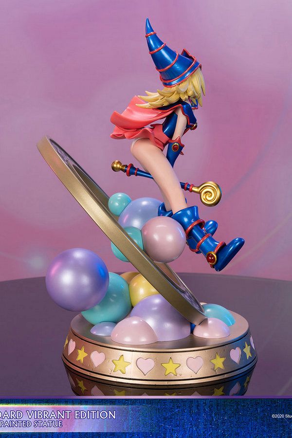 First 4 Figures - Yu - Gi - Oh - Dark Magician Girl PVC Statue Standard Vibrant Edition - Fundom