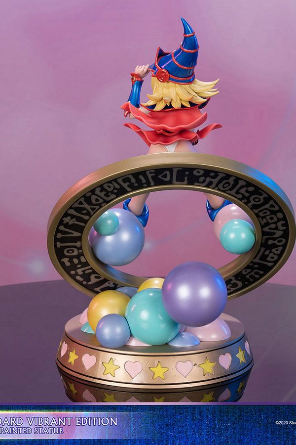 First 4 Figures - Yu - Gi - Oh - Dark Magician Girl PVC Statue Standard Vibrant Edition - Fundom