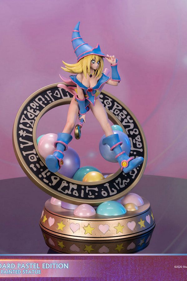 First 4 Figures - Yu - Gi - Oh - Dark Magician Girl PVC Statue Standard Vibrant Edition - Fundom
