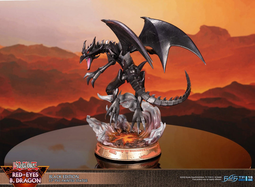 First 4 Figures - Yu - Gi - Oh! - Red - Eyes Black Dragon Black Version - Fundom