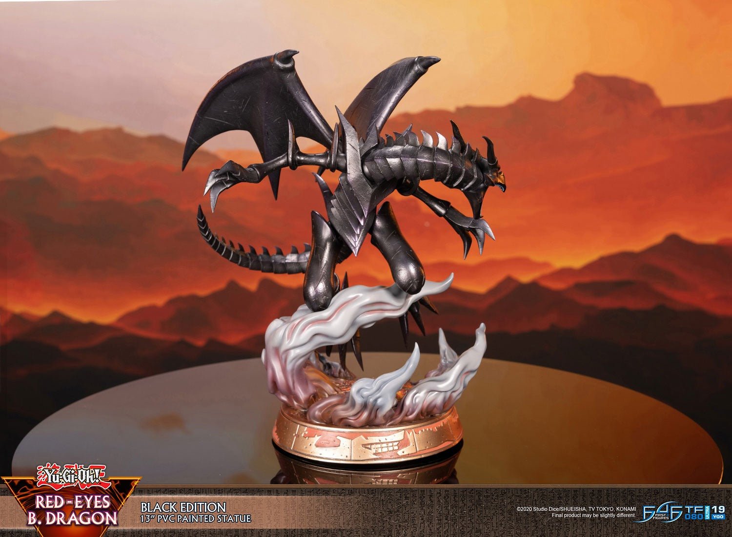 First 4 Figures - Yu - Gi - Oh! - Red - Eyes Black Dragon Black Version - Fundom