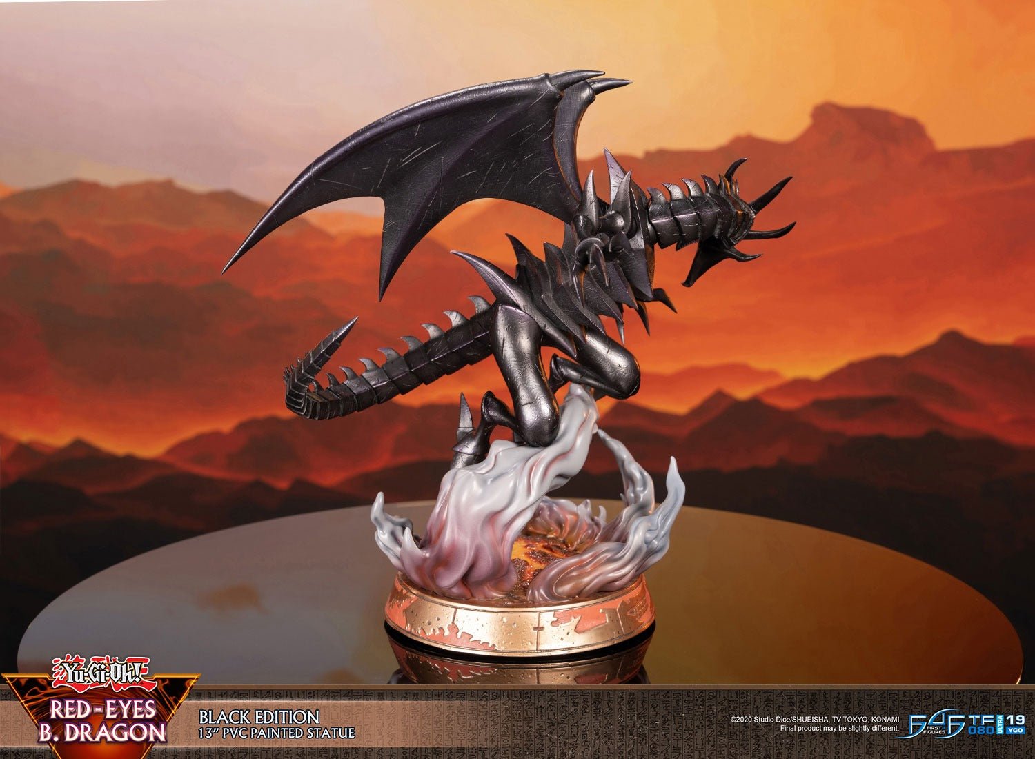 First 4 Figures - Yu - Gi - Oh! - Red - Eyes Black Dragon Black Version - Fundom