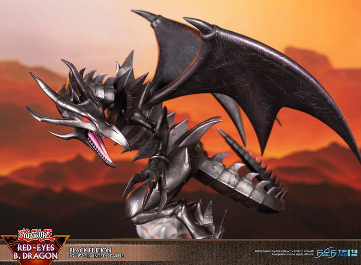 First 4 Figures - Yu - Gi - Oh! - Red - Eyes Black Dragon Black Version - Fundom