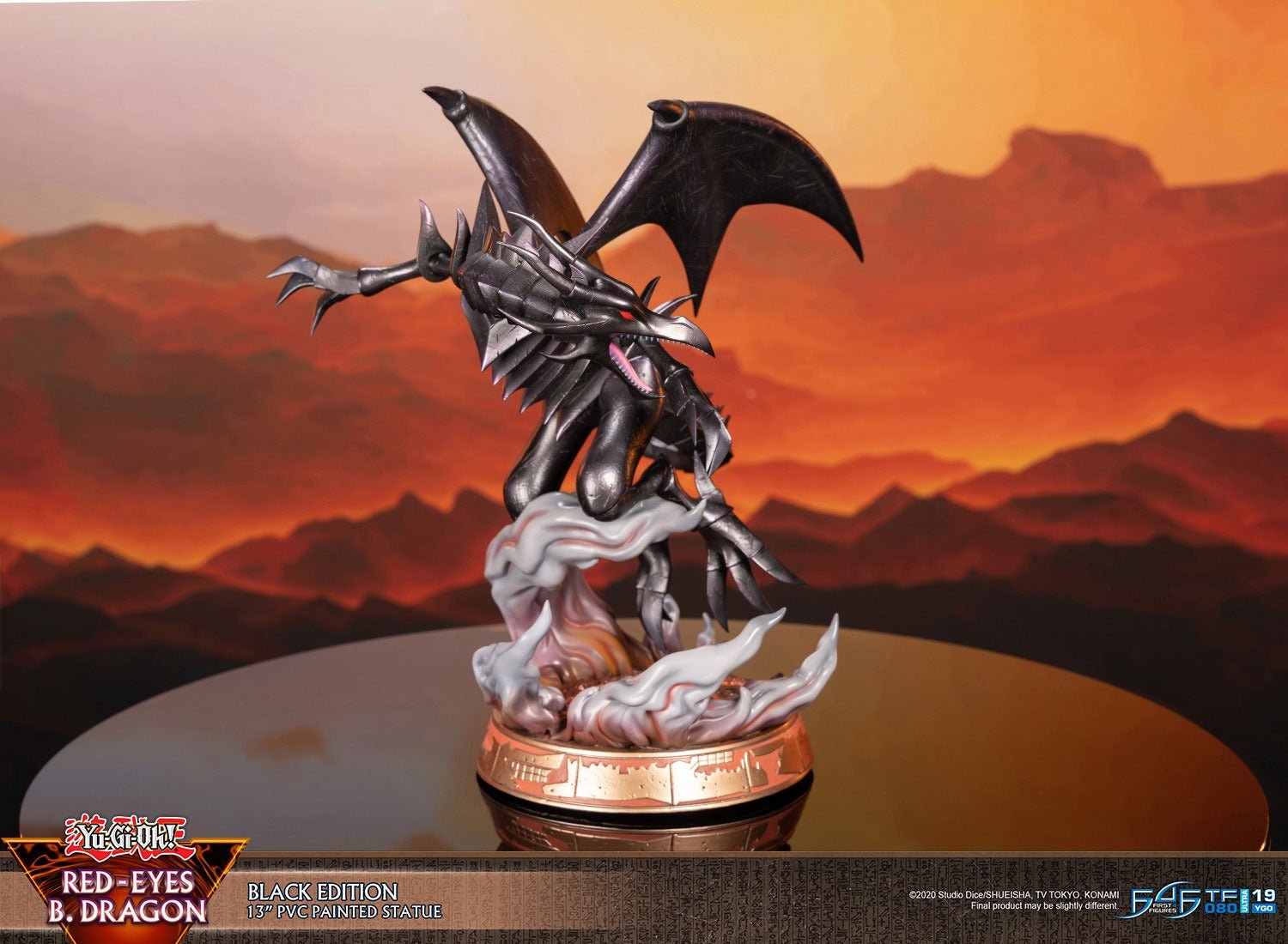 First 4 Figures - Yu - Gi - Oh! - Red - Eyes Black Dragon Black Version - Fundom