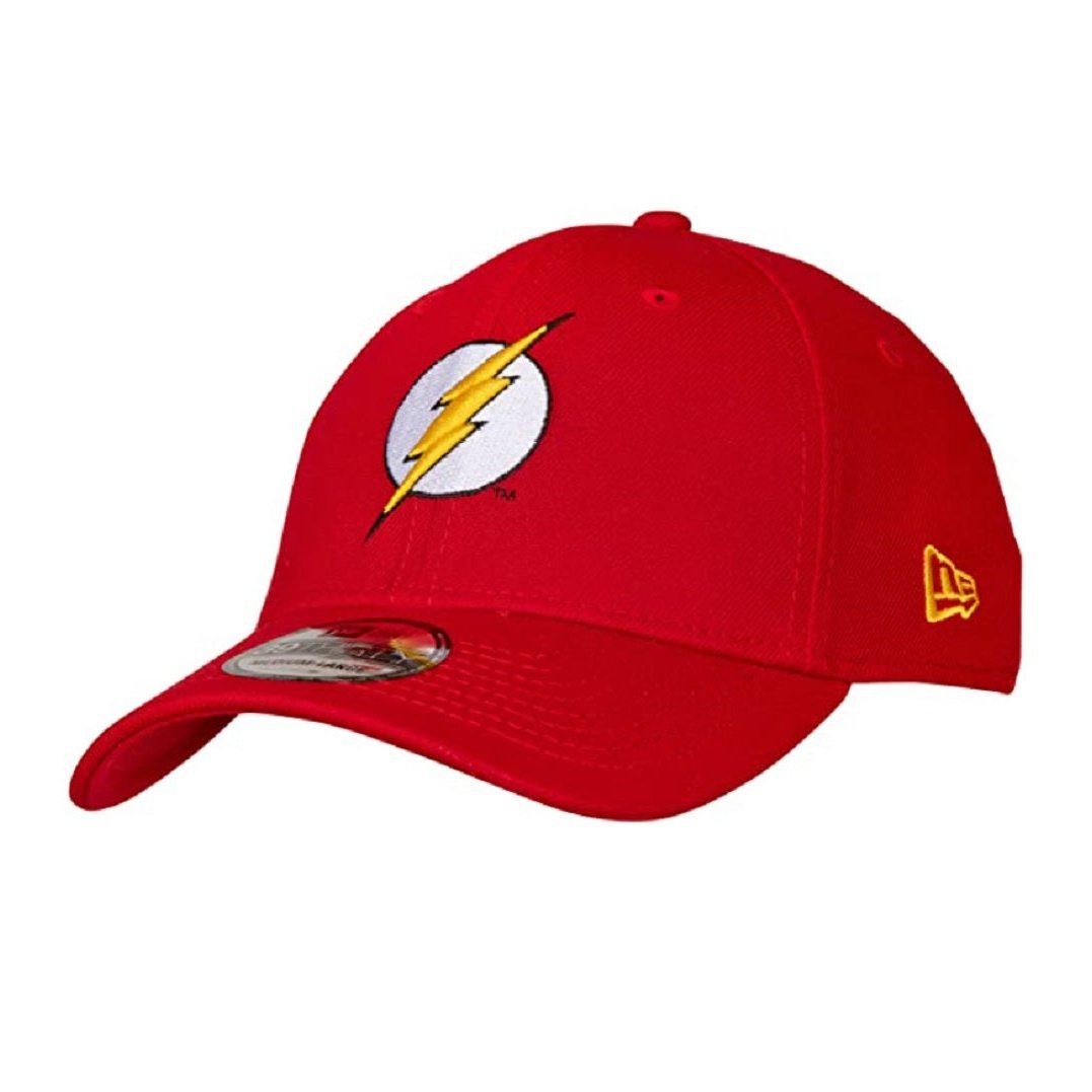 New Era The Flash Classic Symbol Color Block 39Thirty Fitted Hat Cap Small/Medium