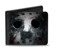 Friday the 13th Jason Mask Close Up Horror Bifold Wallet - Fundom