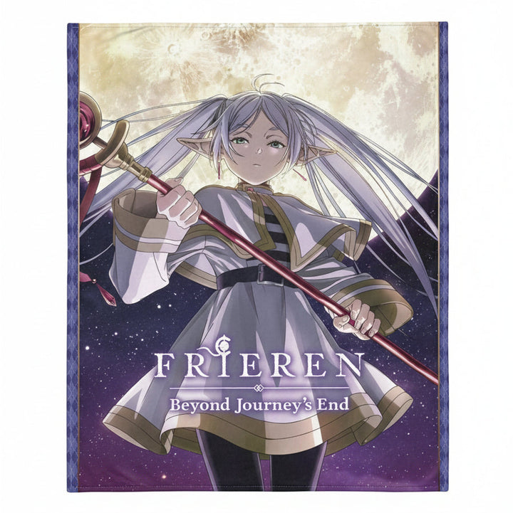 Frieren - Frieren Beyond Journey's End - Teaser Visual  1 Throw Blanket 60in By 46in - Fundom