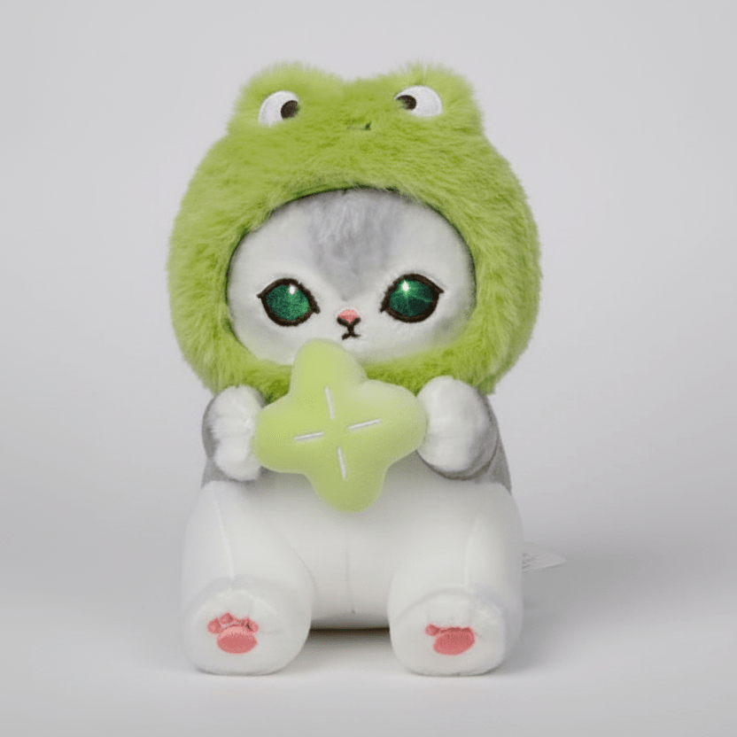 Mofusand Frog Cat Plush Keychain - Fundom