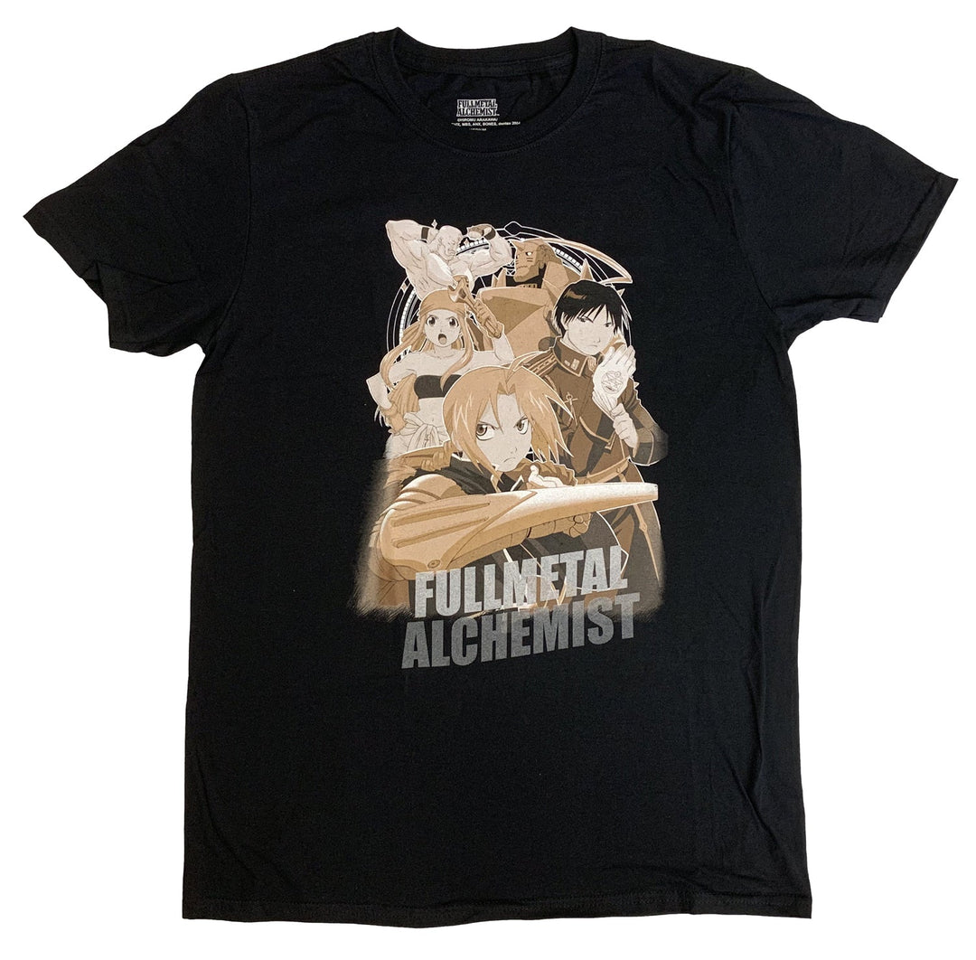 Fullmetal Alchemist Group 2 Anime Adult T-Shirt - Fundom