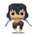 Funko Pop! Animation: Demon Slayer - Inosuke Unmasked Flocked Chase Exclusive