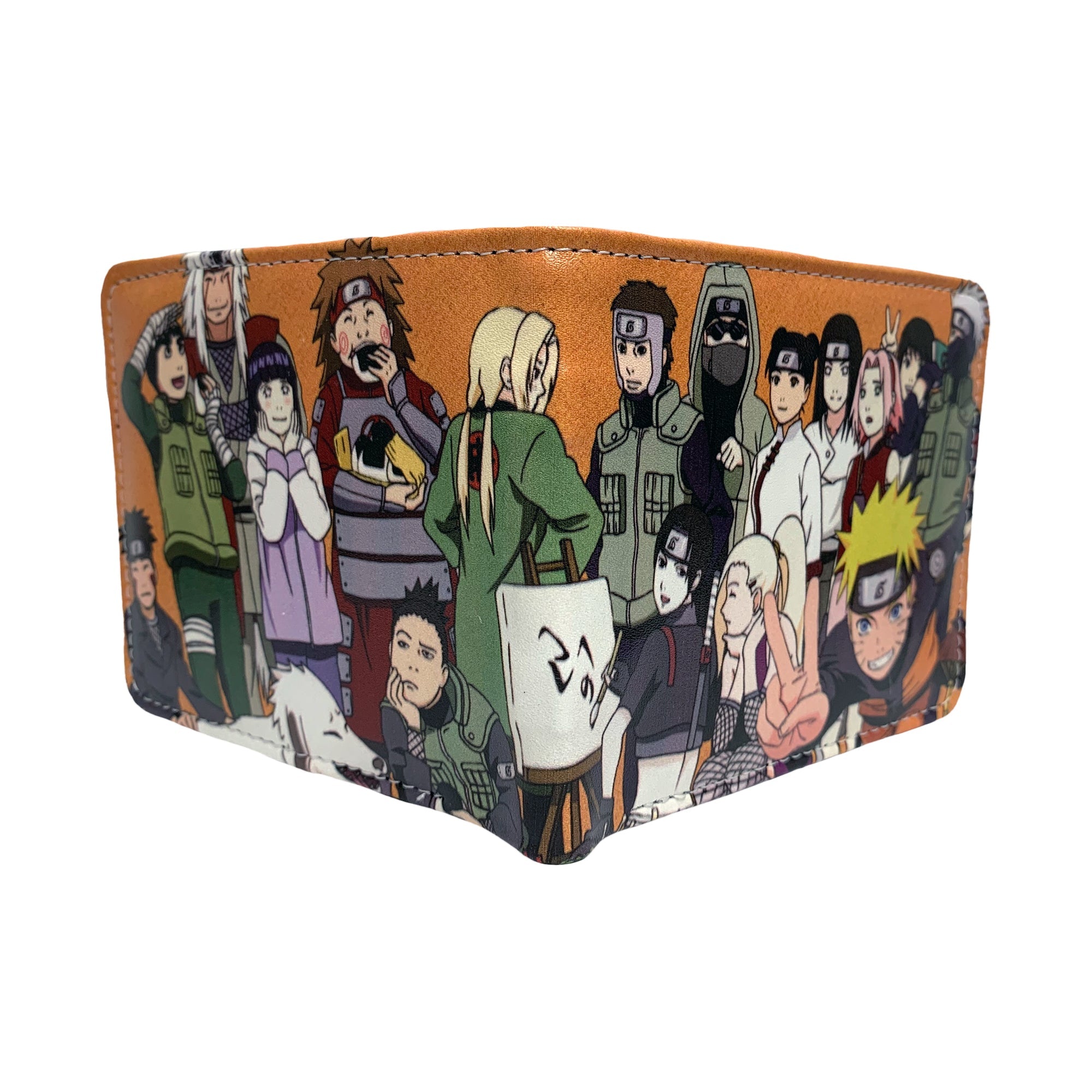 Naruto Shippuden - Naruto And Friends Bi Fold Anime Wallet