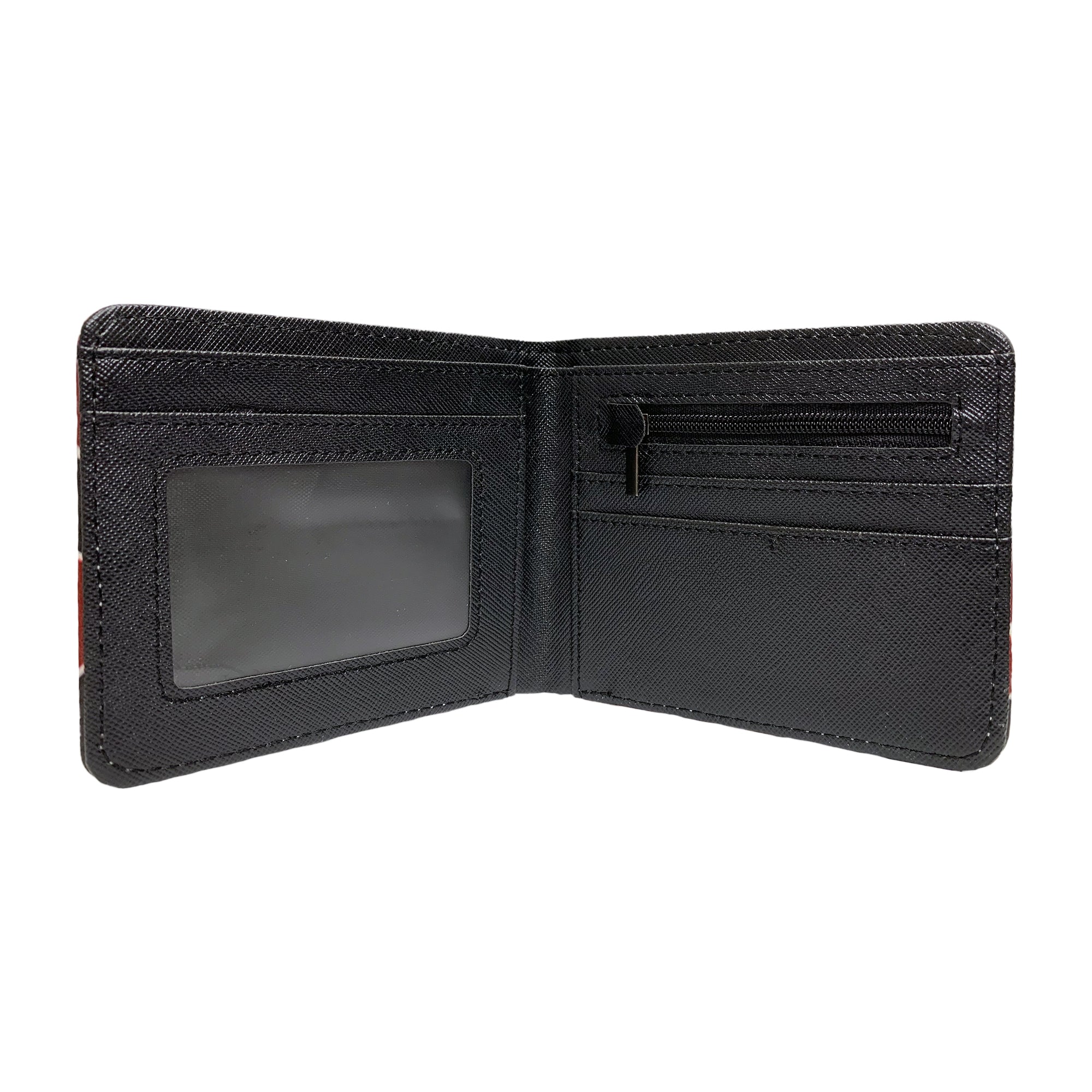 Naruto Shippuden - Akatsuki Anti Leaf Cloud Symbol Bi Fold Anime Wallet