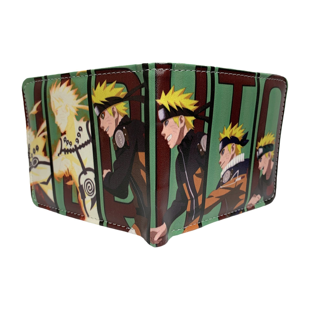 Naruto Shippuden - Naruto Evolution Symbol Bi Fold Anime Wallet - Fundom