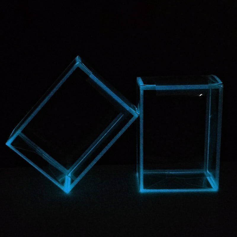 Fundom 0.5mm Blue Glow - in - the - dark Pop Protectors Sleeve Case 5 - Pack - 4" Inch Pop! Vinyl Figures - Fundom